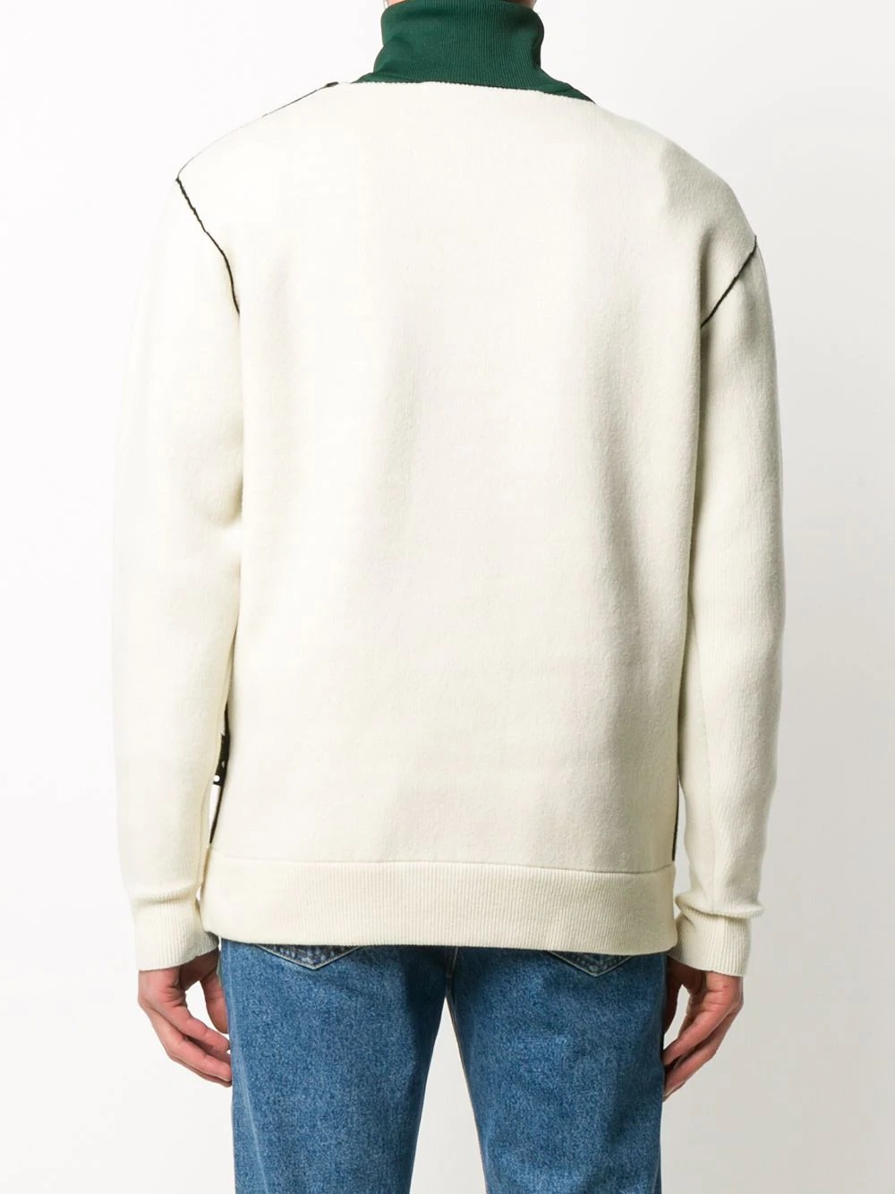 Flowers crew-neck jumper - 4