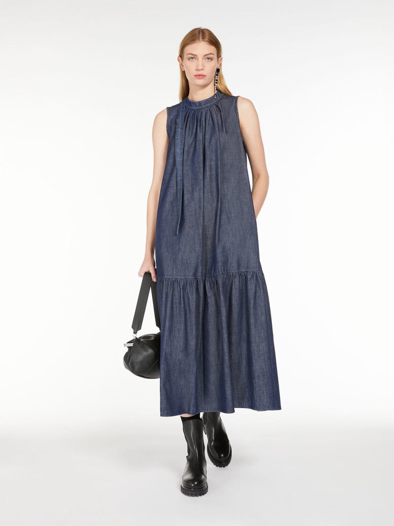 WEEKEND Max Mara TURCHIA Long denim dress outlook