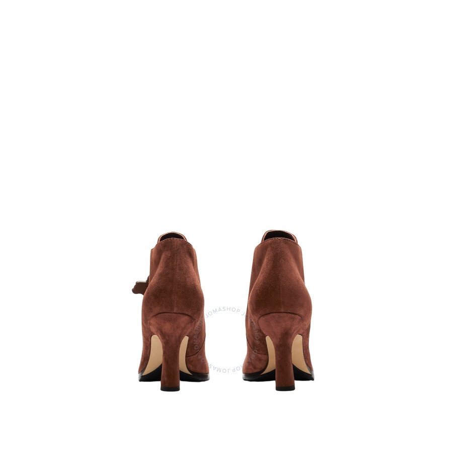 Burberry Suede Storm Lace-Up Ankle Boots - 3
