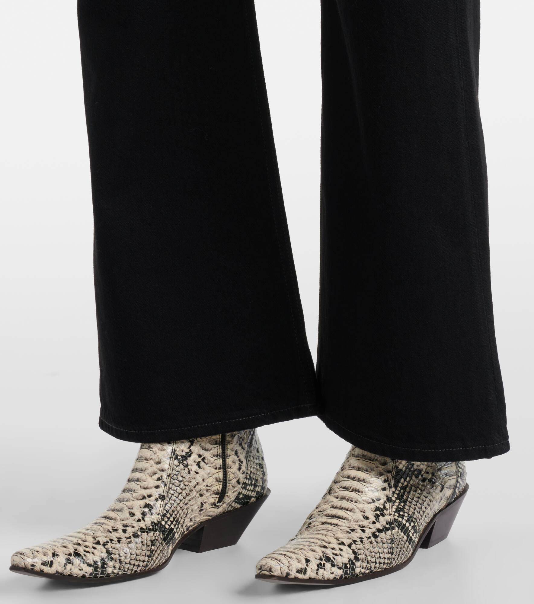 2021F mid-rise straight jeans - 5