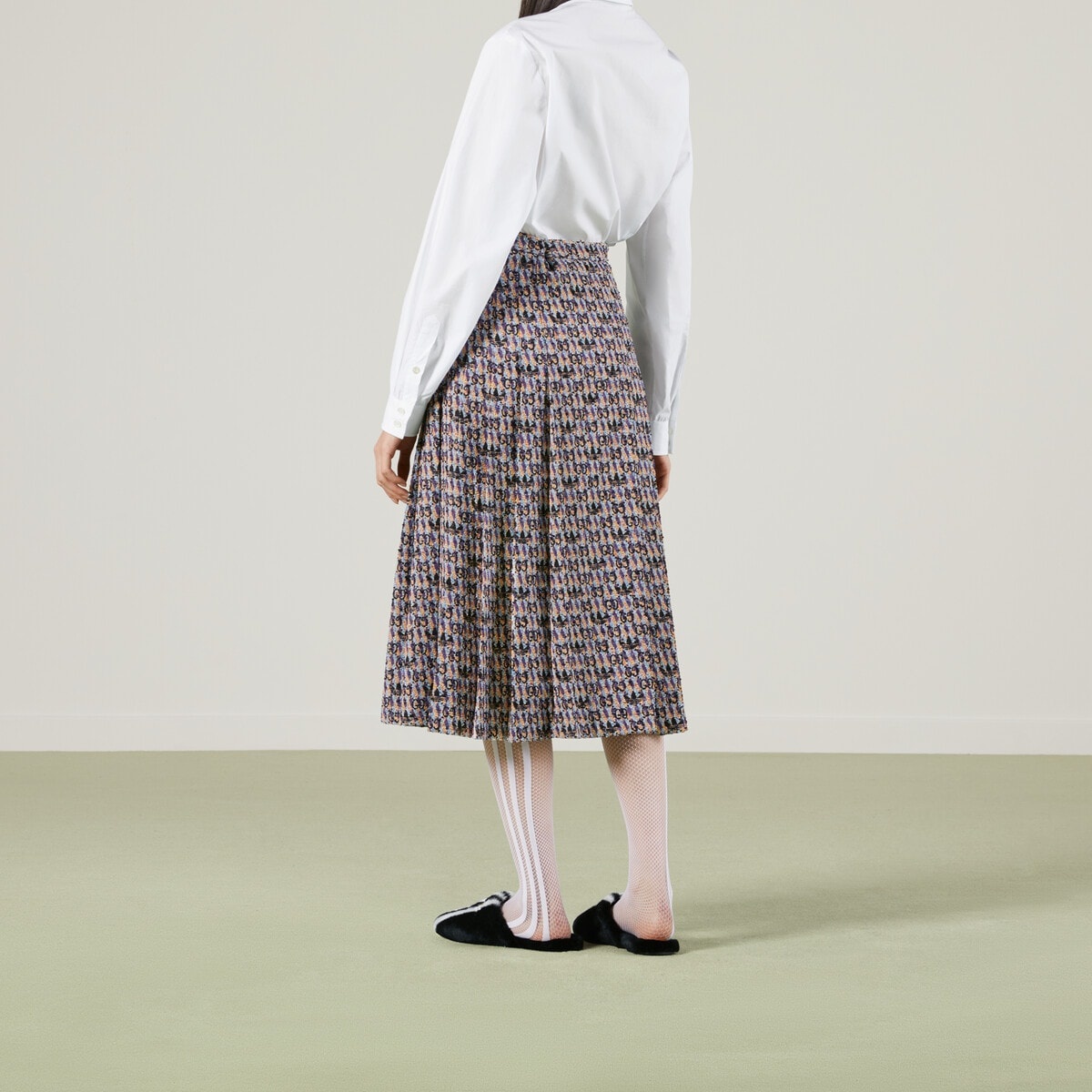 adidas x Gucci GG Trefoil skirt - 7