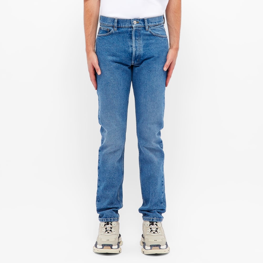 Balenciaga Narrow Leg Denim Jean - 4