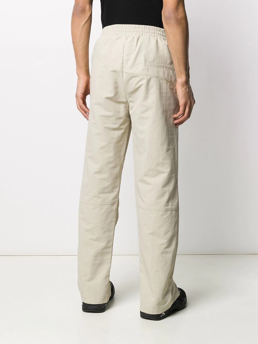 straight-leg track trousers - 4