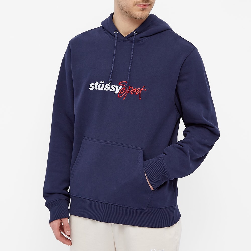 Stussy Sport Applique Hoody - 4