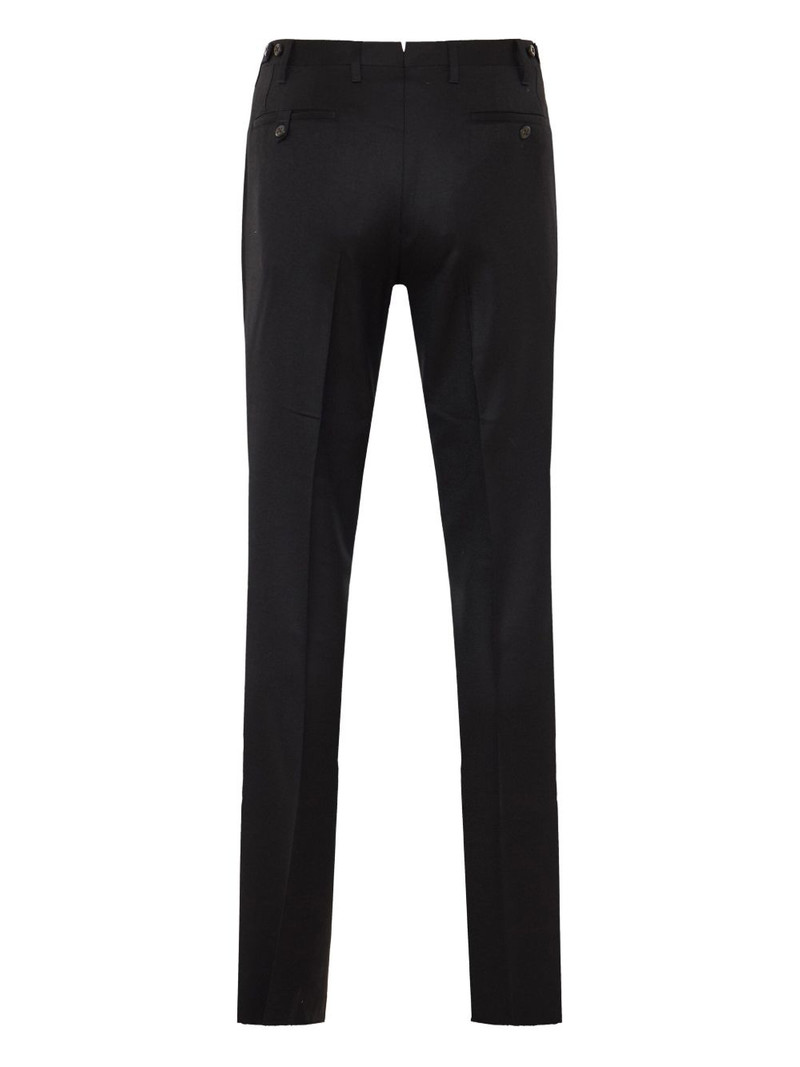 CORNELIANI raw-edge wool trousers outlook