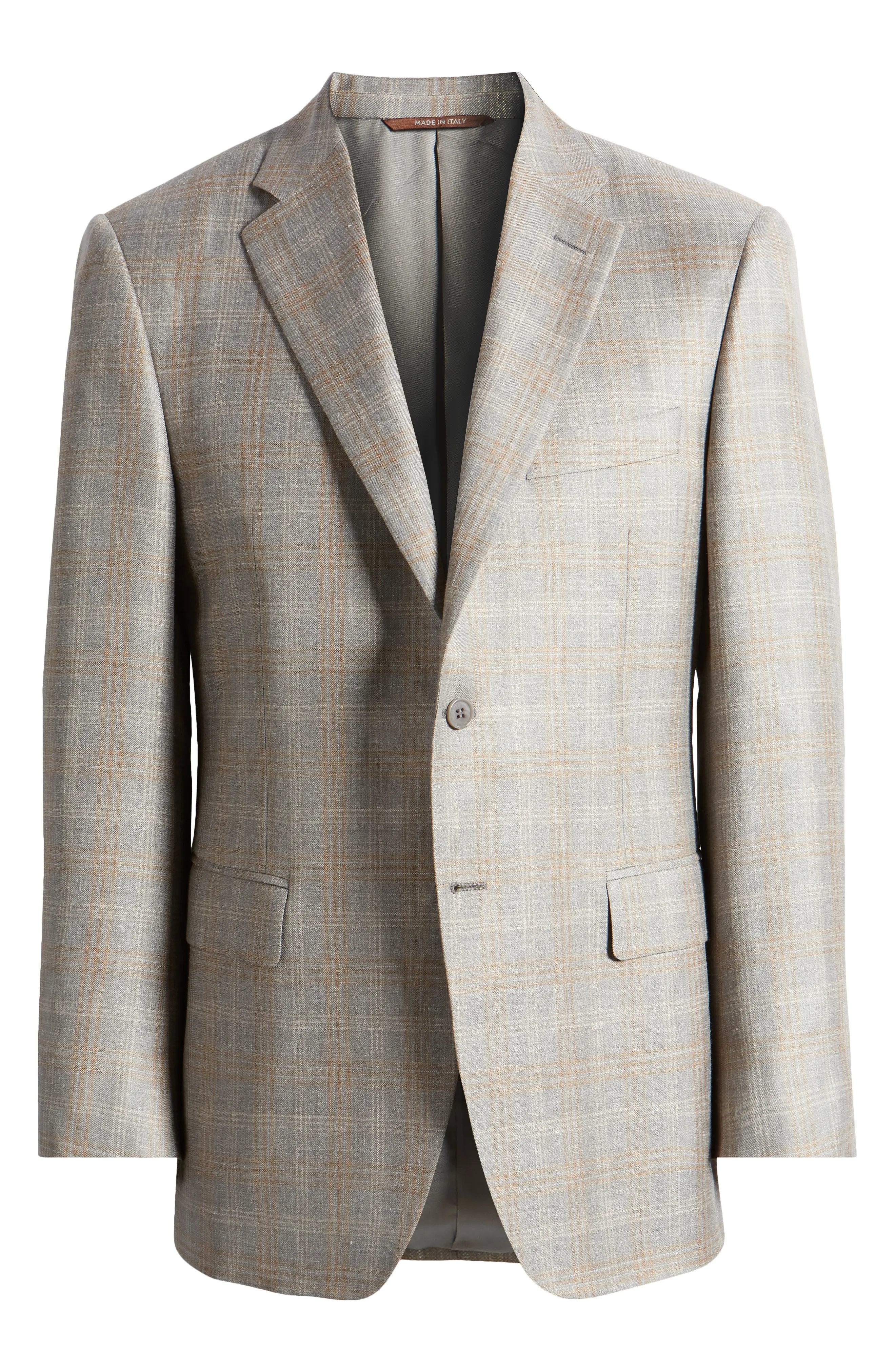 Siena Regular Fit Plaid Sport Coat - 6