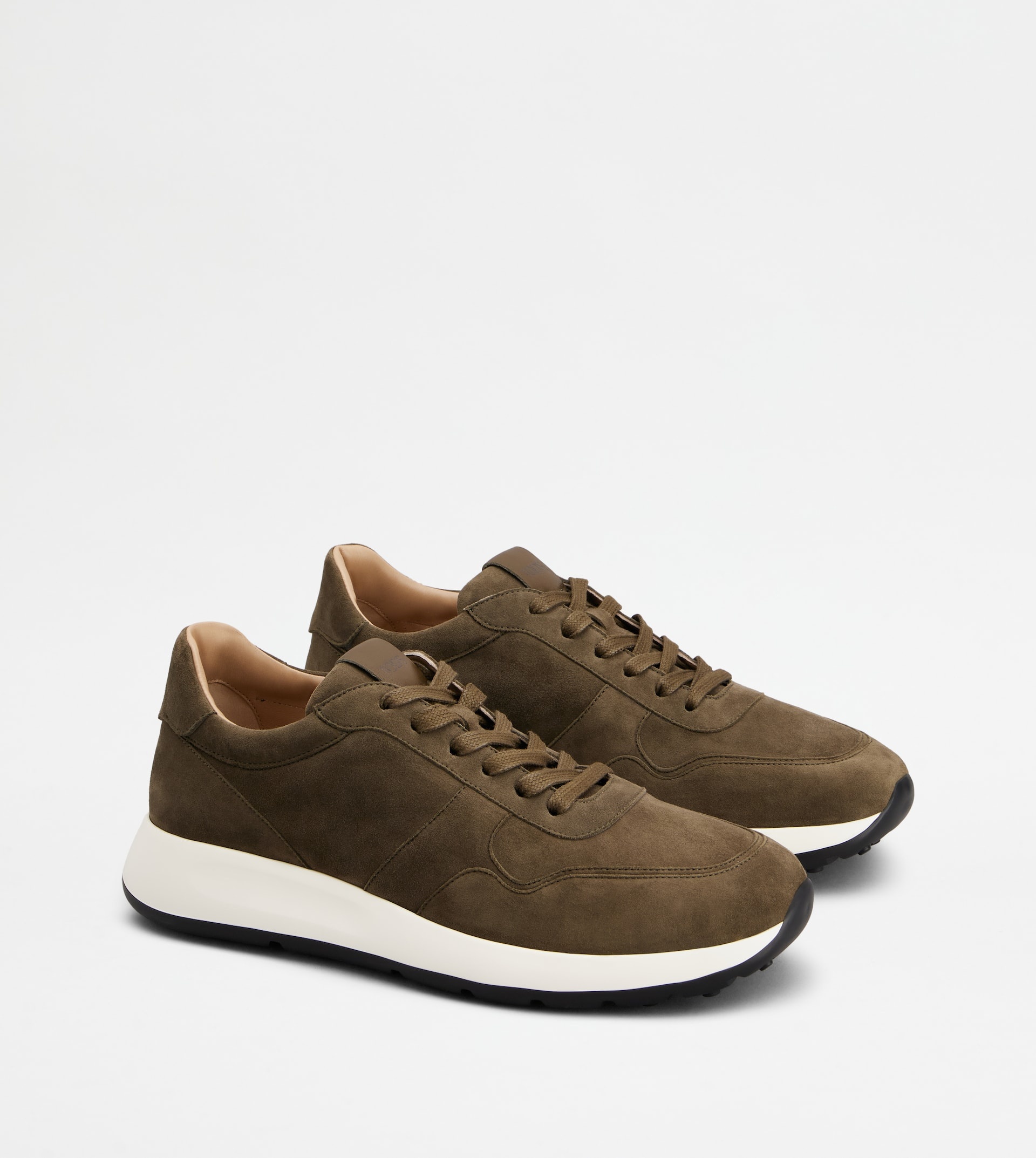 SNEAKERS IN SUEDE - GREEN - 2