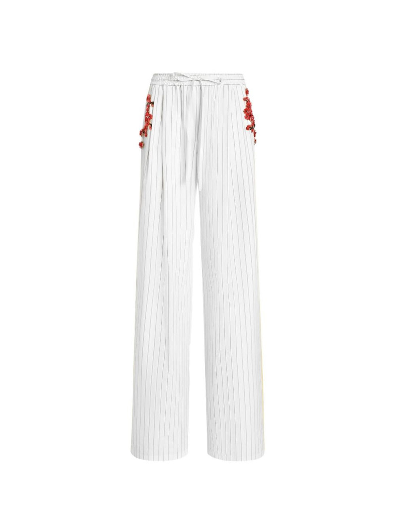 striped poplin trousers 1