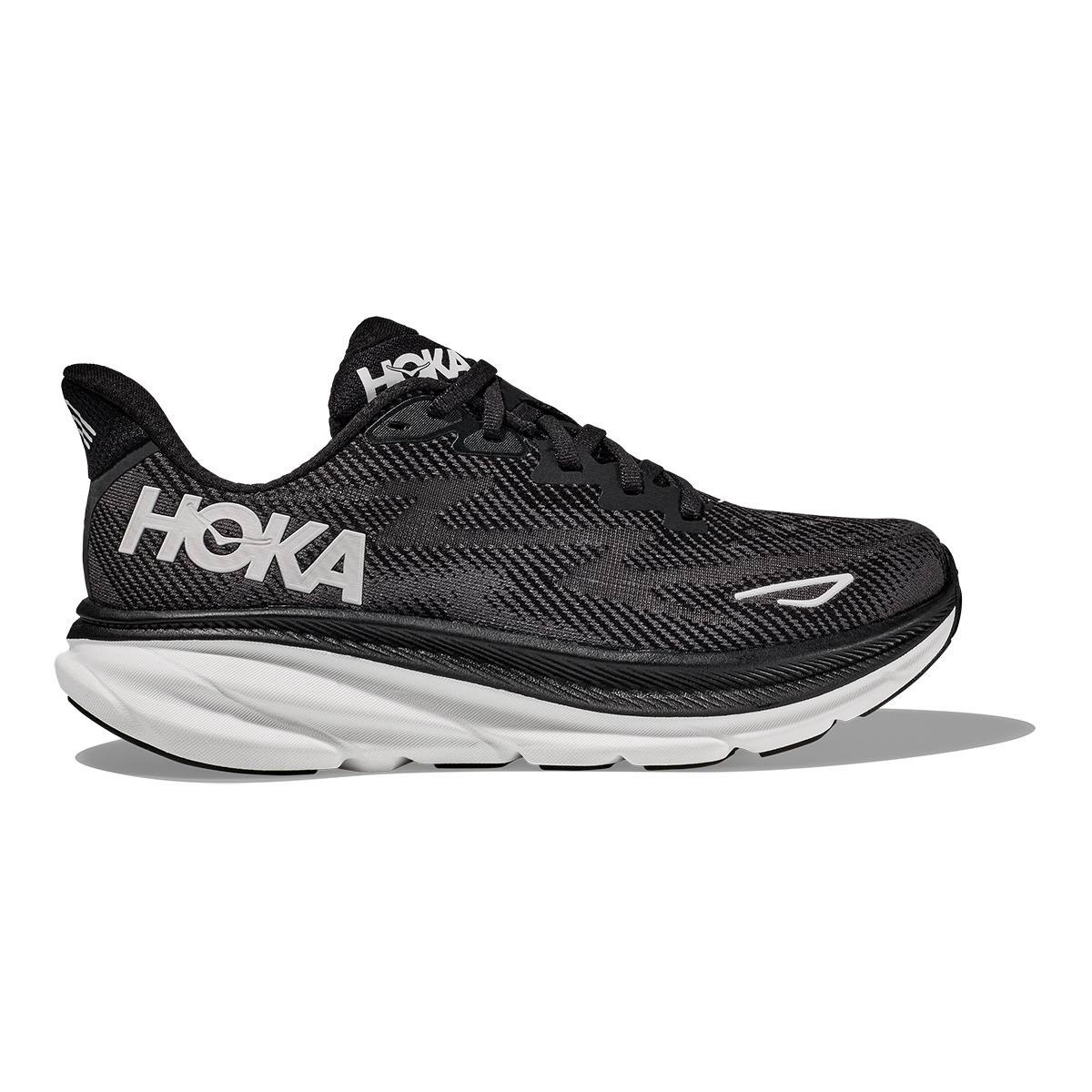 Hoka Clifton 9 - Black - White - 1