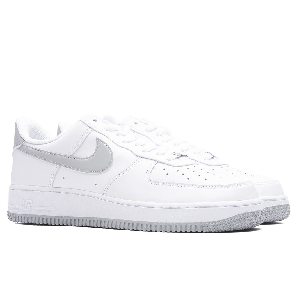 AIR FORCE 1 '07 - WHITE/LIGHT SMOKE GREY - 2