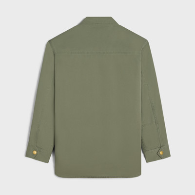 CELINE overshirt in technical cotton outlook