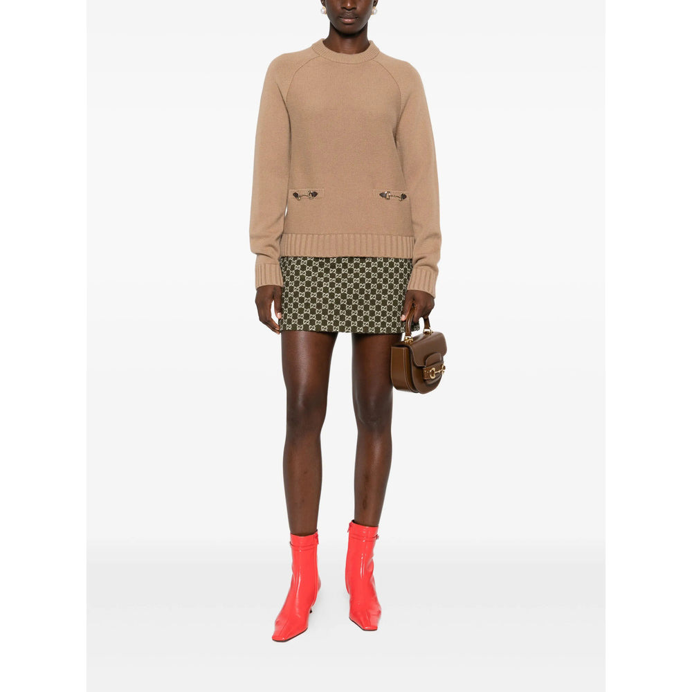Gucci Brown Knitwear - Jumpers Women - 3
