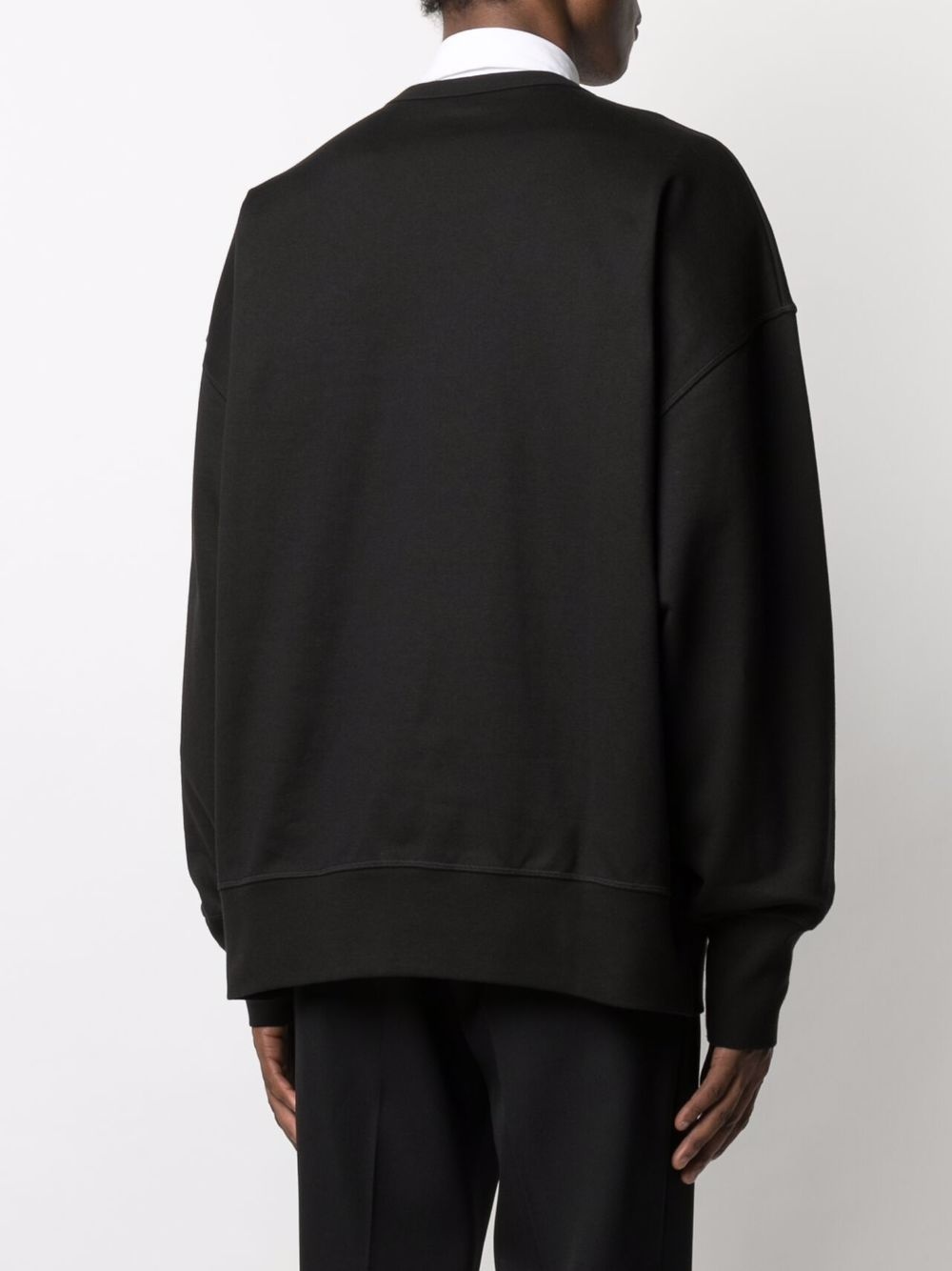 logo-patch sweatshirt - 8