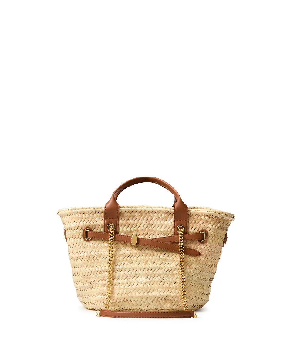 VERONICA BEARD RAFFIA DASH BASKET TOTE - 7