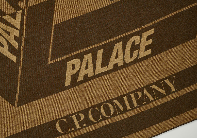 PALACE C.P. COMPANY WOOL BLANKET BROWN 5