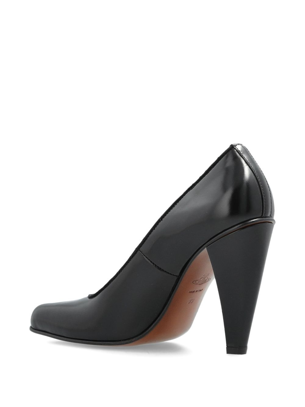 90mm Power Court square-toe pumps - 4
