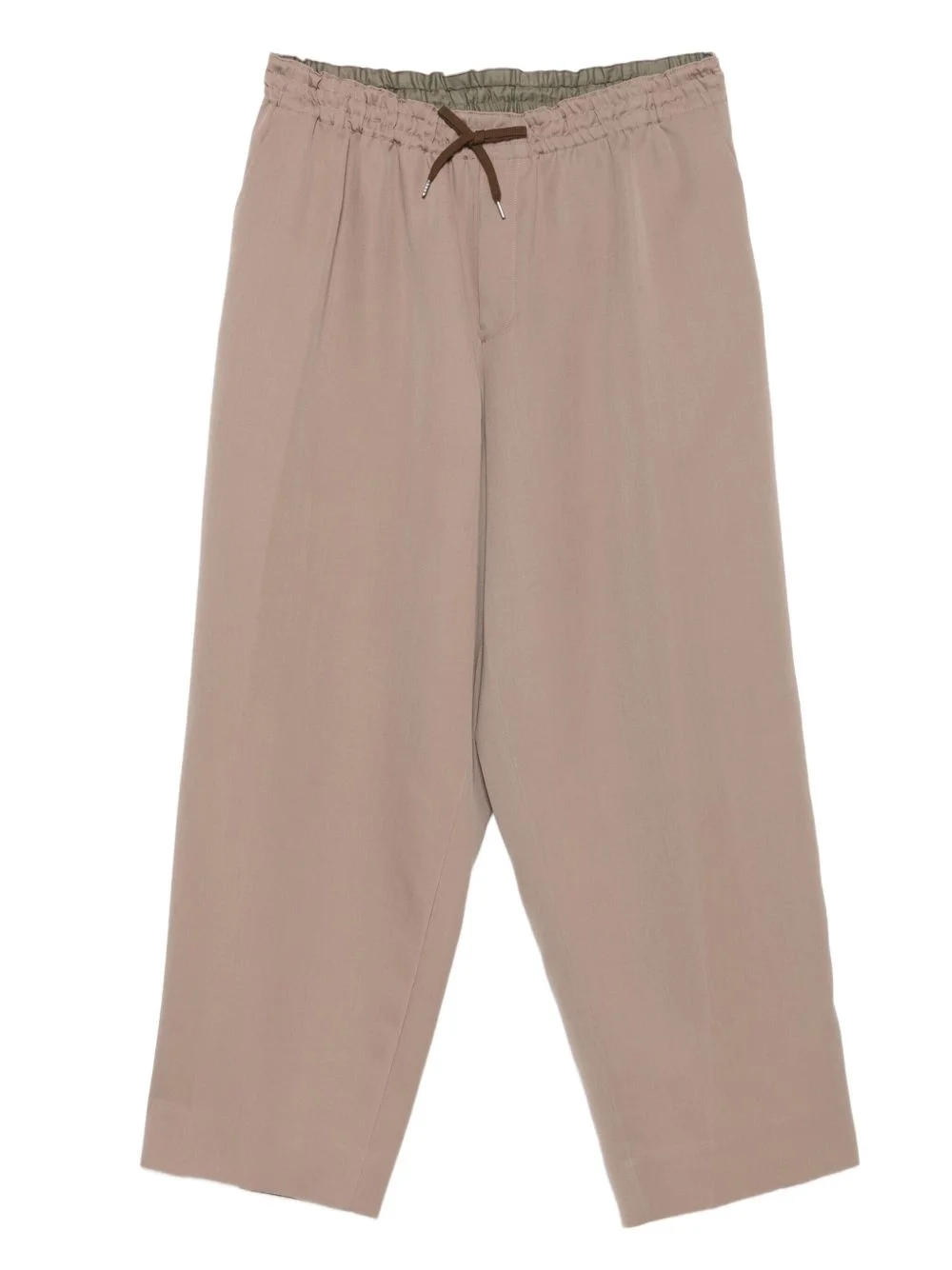 drawstring-waist pants - 1