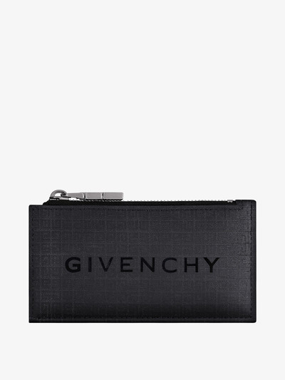Givenchy GIVENCHY ZIPPED WALLET IN 4G NYLON outlook