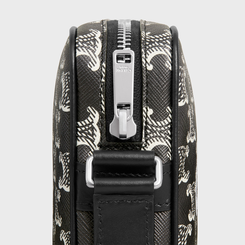 Medium Messenger Bag in Triomphe canvas two-tone with Celine print 5