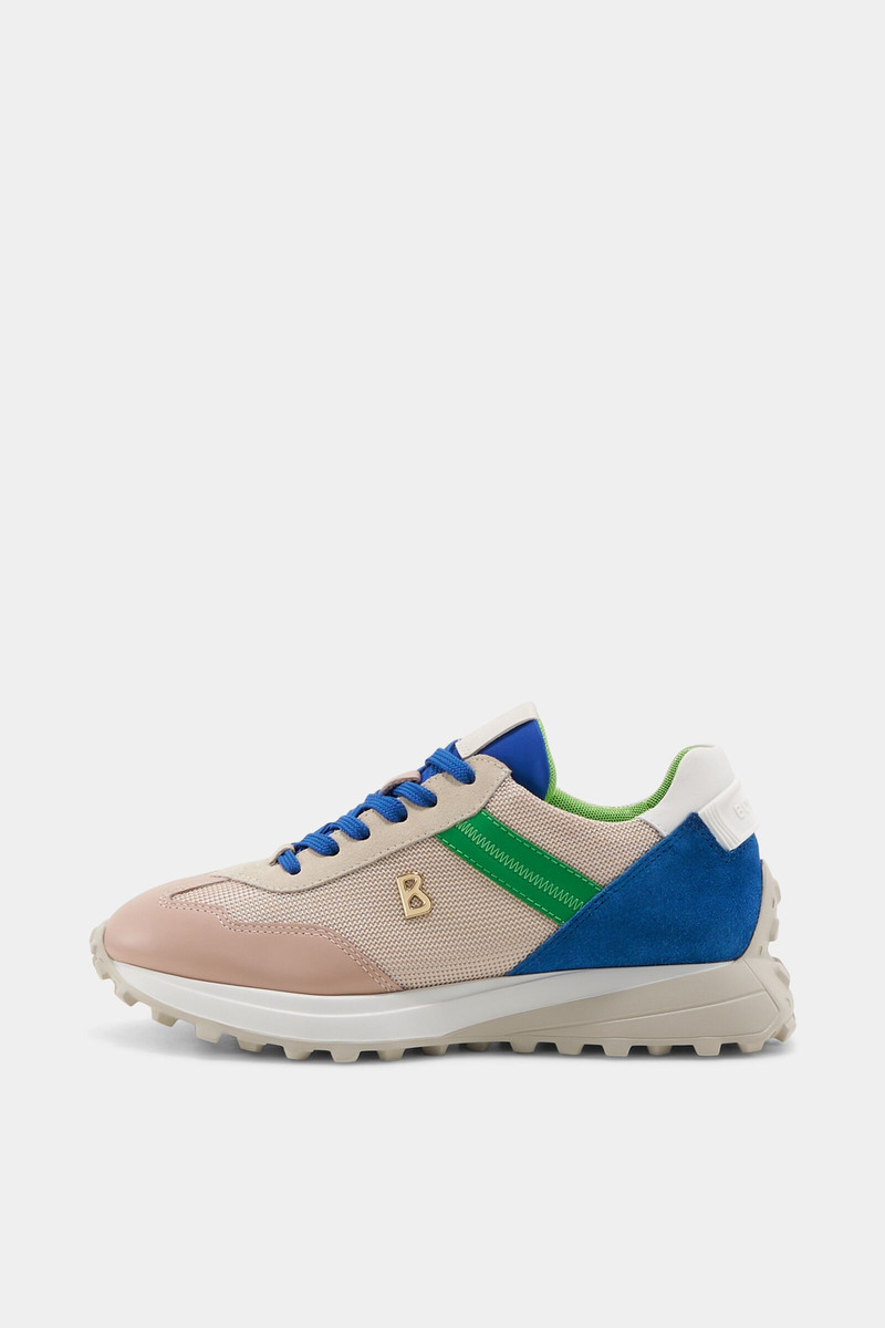 Charlotte Sneakers in Rosé/Beige/Blue 1