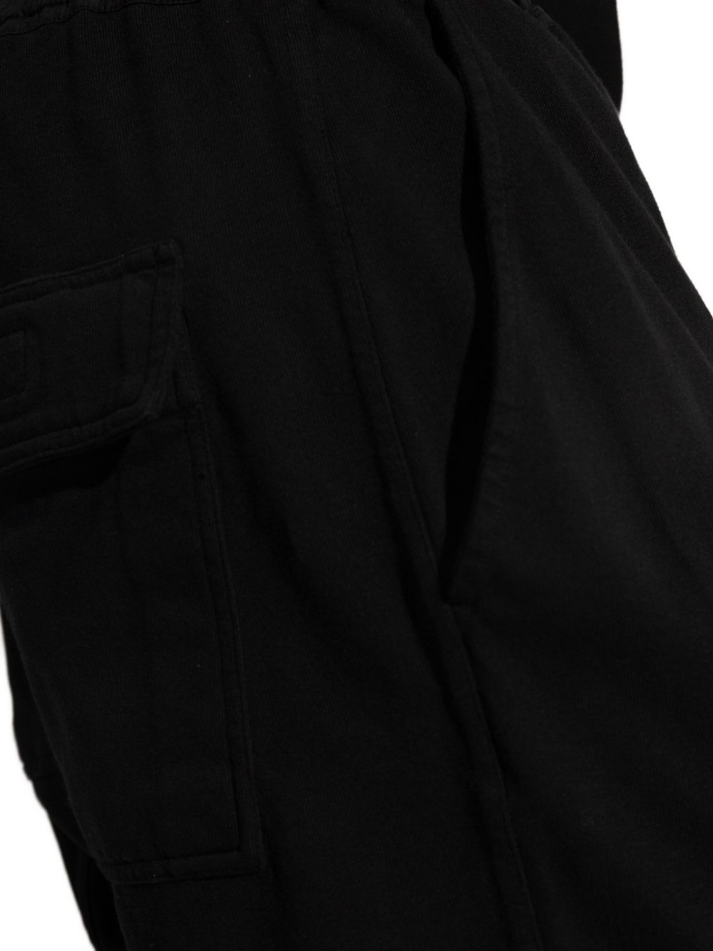 cotton drop-crotch trousers - 5