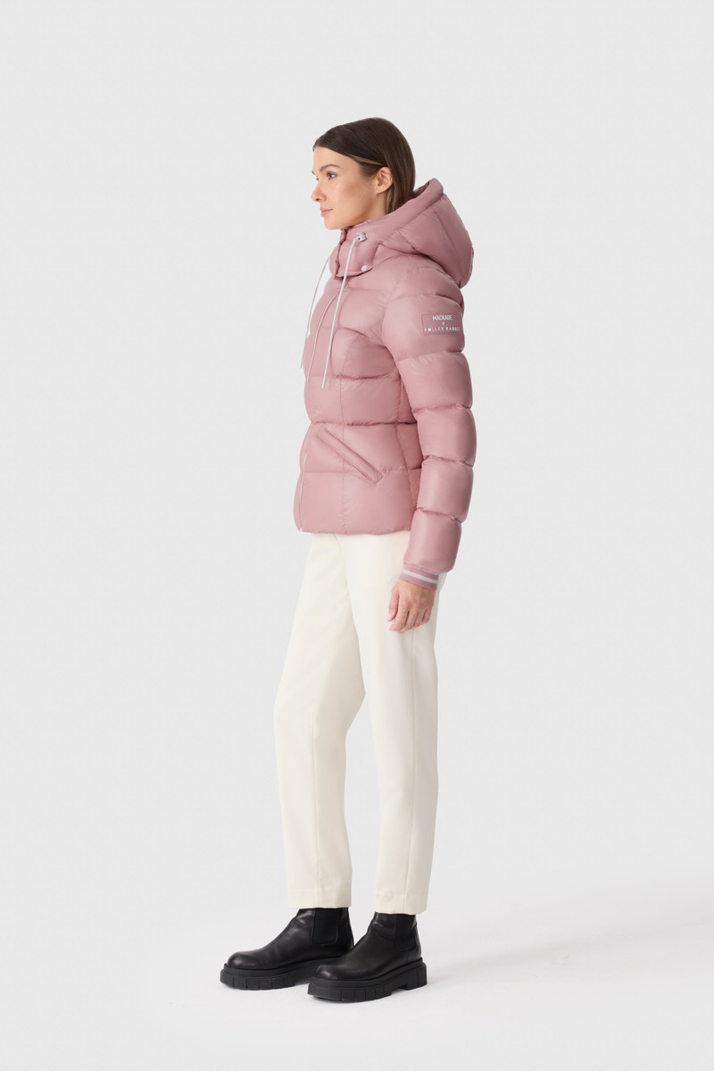 MADALYN-RR Logo Pattern Down Jacket — MACKAGE x Roller Rabbit 4