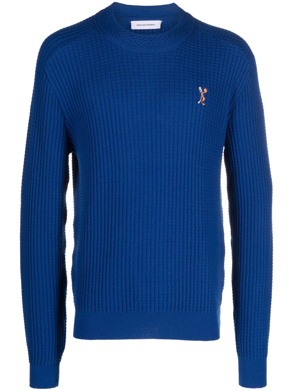 Kiko Kostadinov Sorelle waffle-knitted jumper | REVERSIBLE