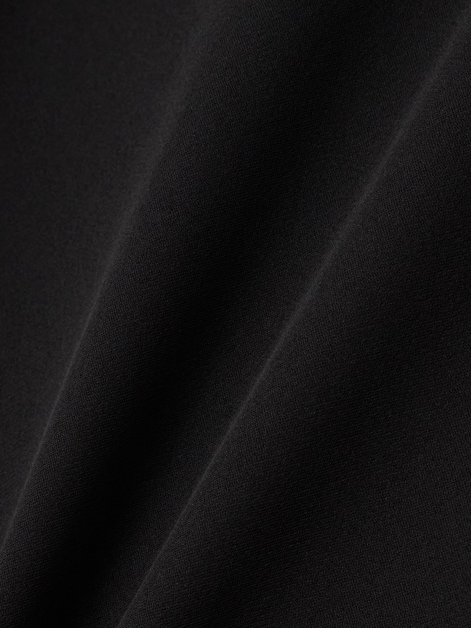 Cristyn gathered silk crepe de chine top Black - 4