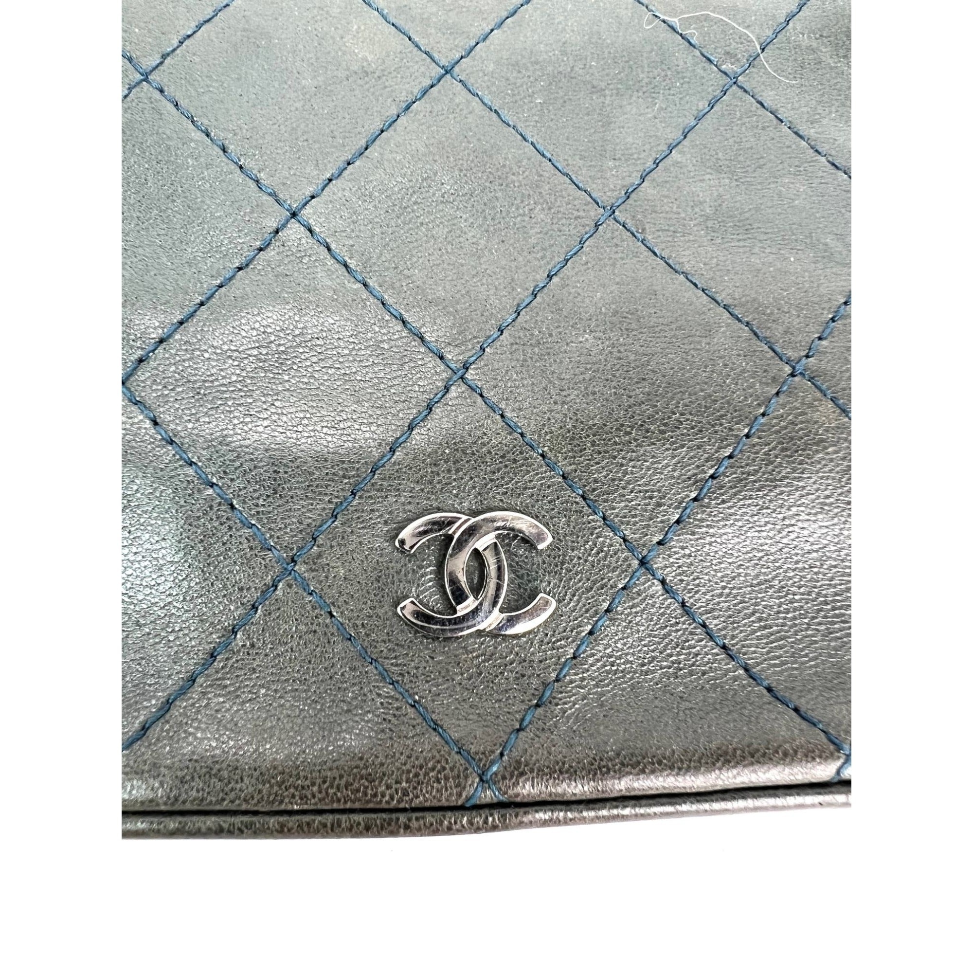 Chanel Quilted Lambskin Stitched Wallet on a Chain Crossbody Bag - 6