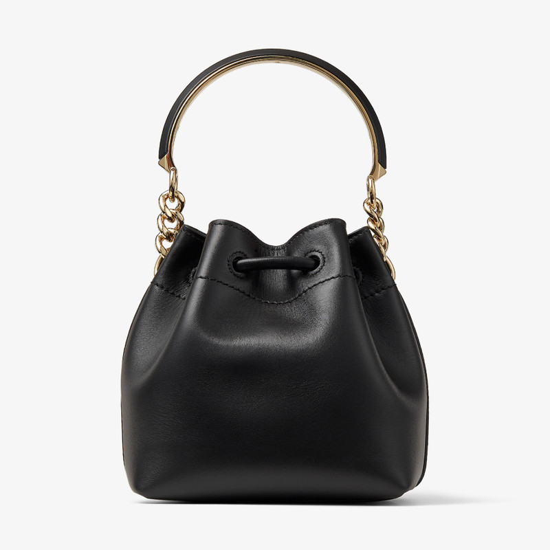 Bon Bon Bucket S
Black Leather Bucket Bag 8