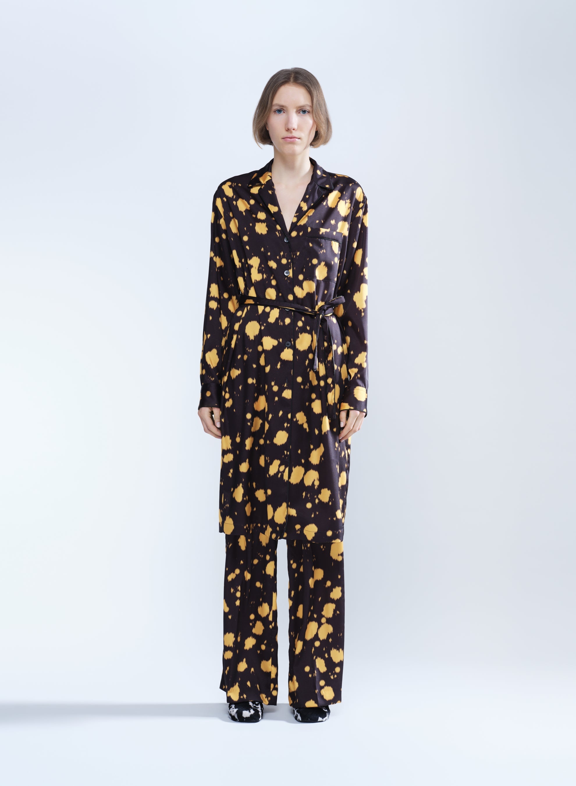 PRINTED SHIRT DRESS - 2