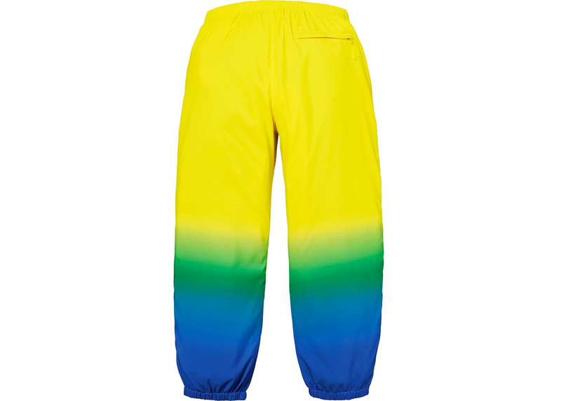 Supreme Supreme Gradient Track Pant Yellow outlook