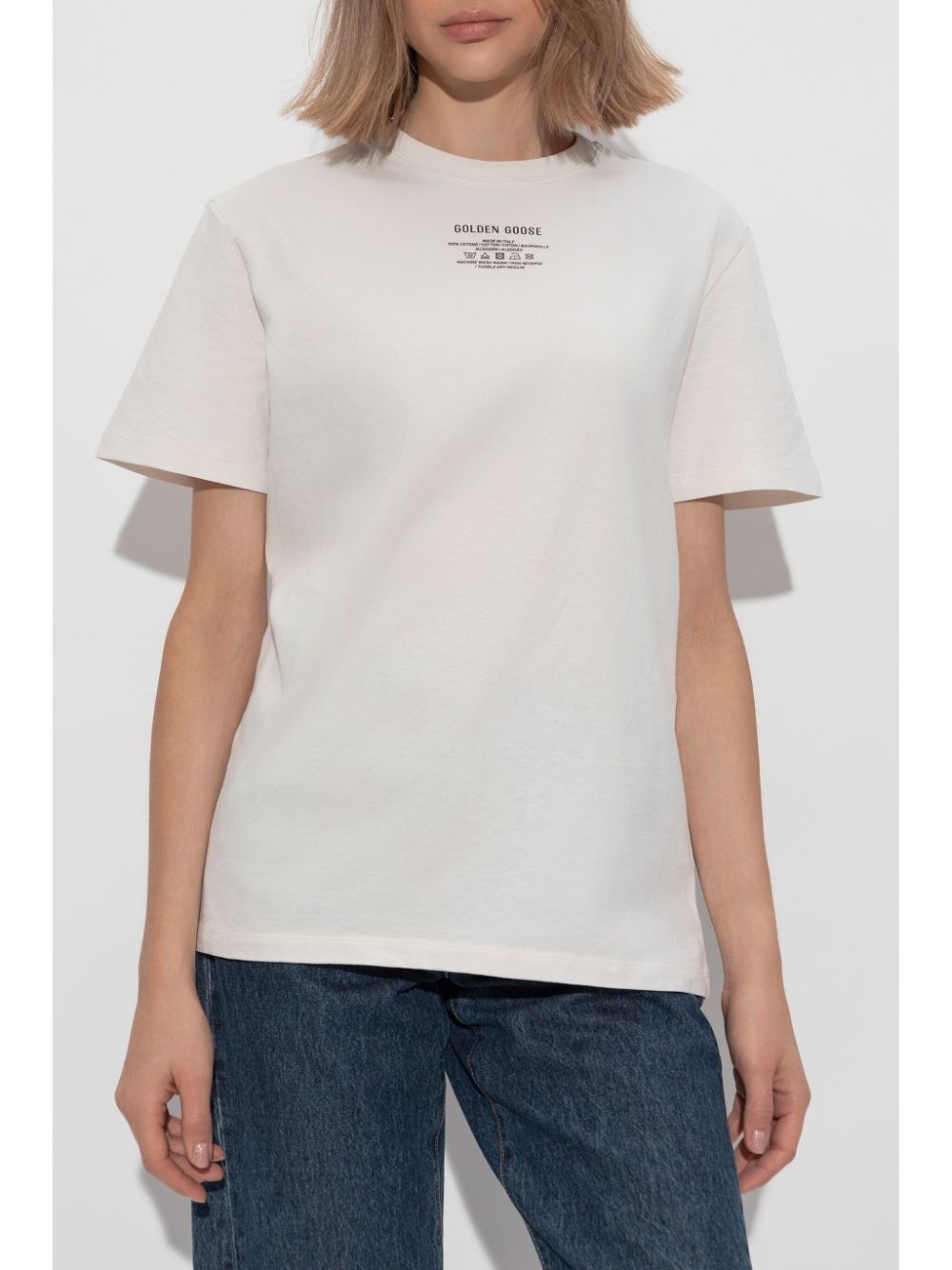 logo-lettering T-shirt - 3