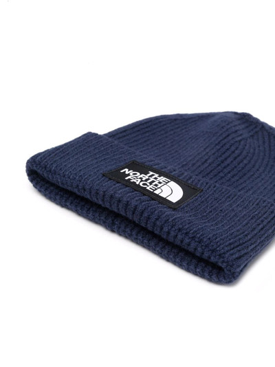 The North Face Box logo-patch ribbed beanie outlook