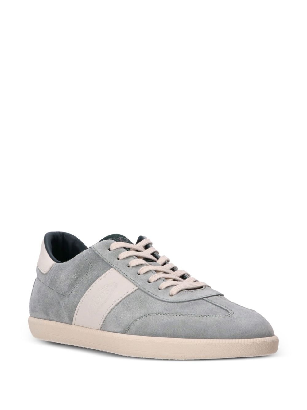 panelled low-top sneakers - 2