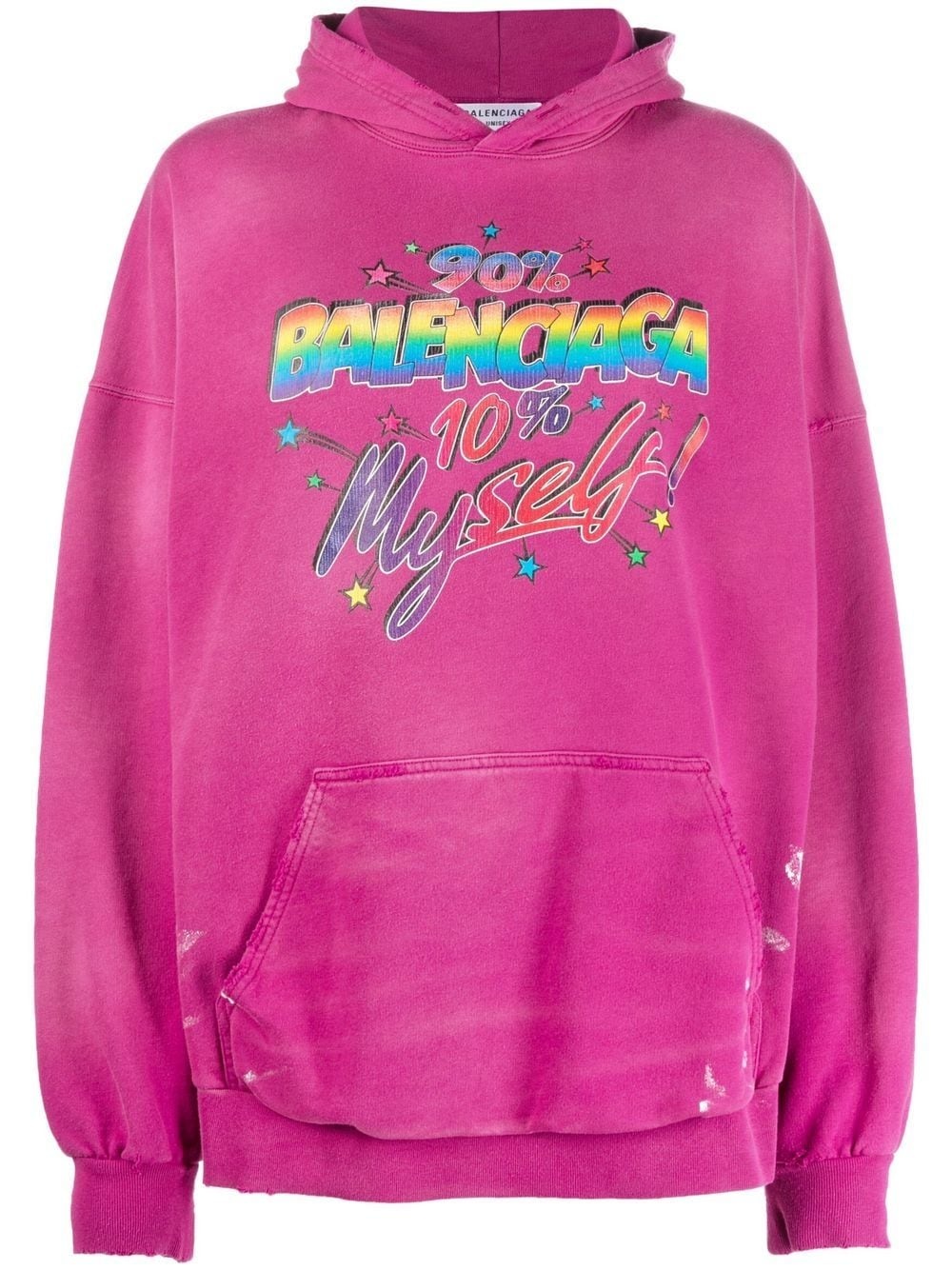 Balenciaga rainbow hoodie best sale