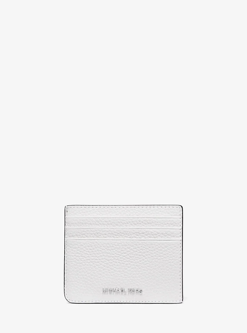Hudson Pebbled Leather Card Case - 1