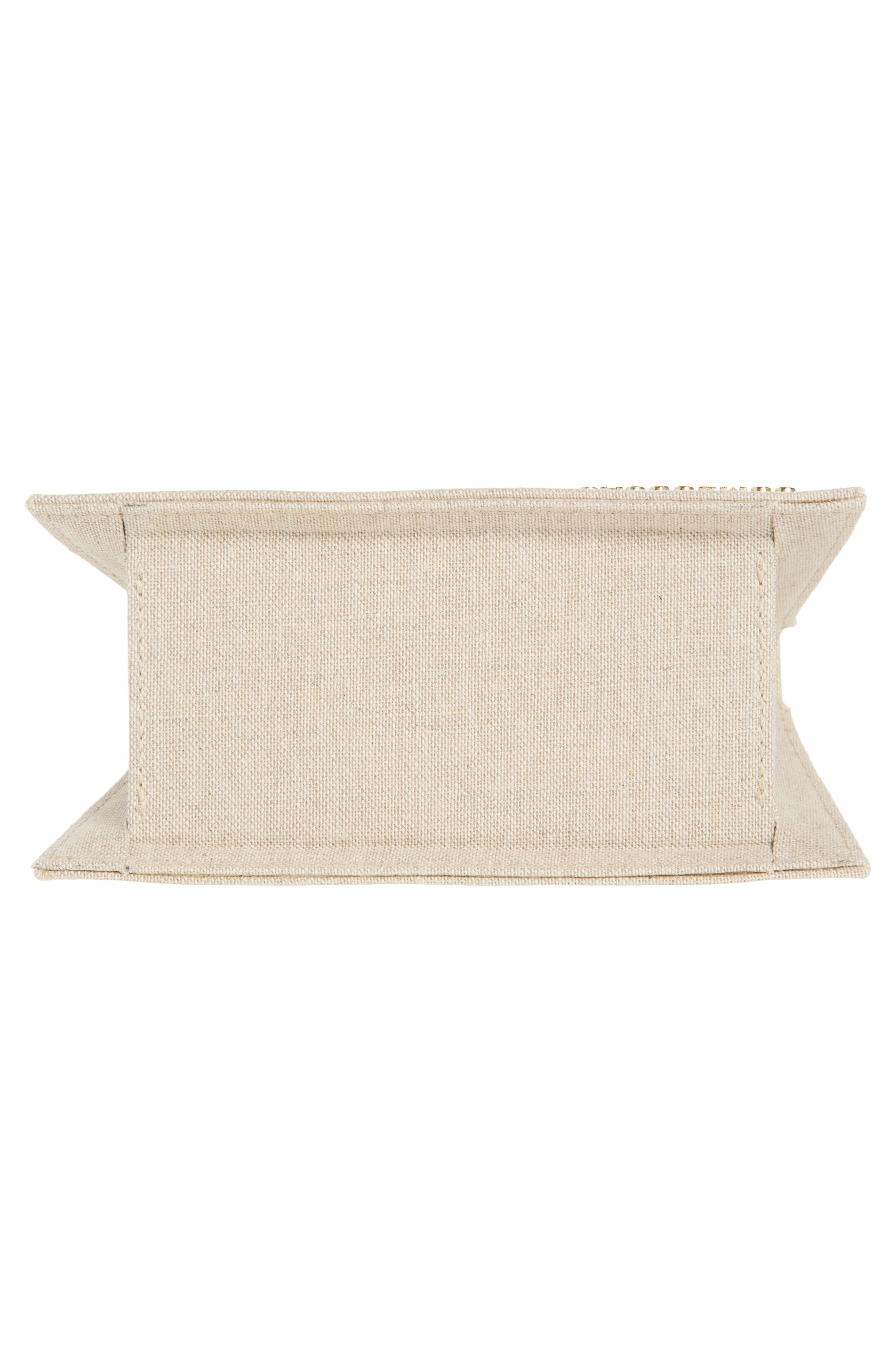 Jacquemus Le Chiquito Moyen Leather Top Handle Bag in Light Greige at Nordstrom - 7