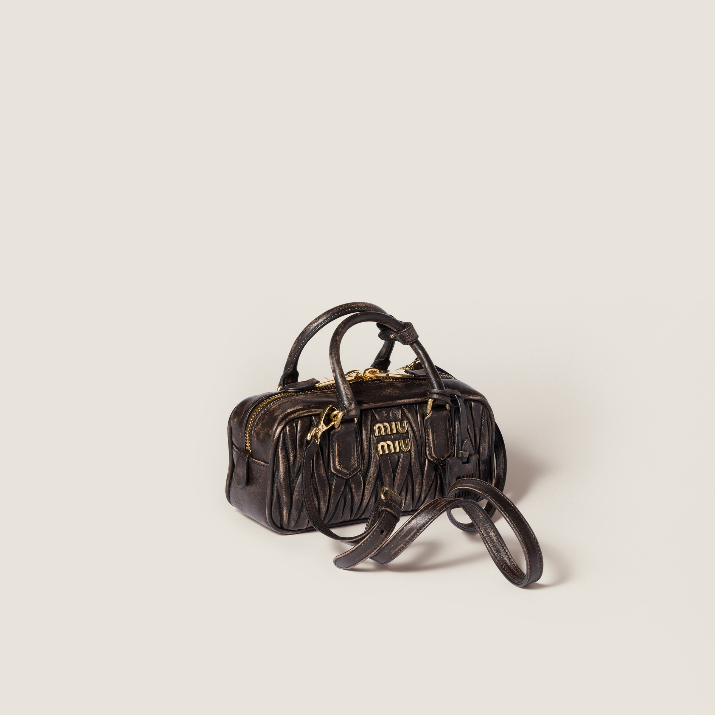 Arcadie matelassé nappa leather bag - 2