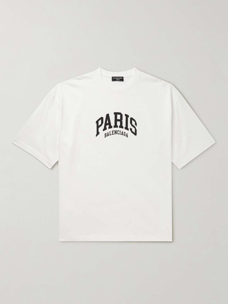 Printed Cotton-Jersey T-Shirt - 1
