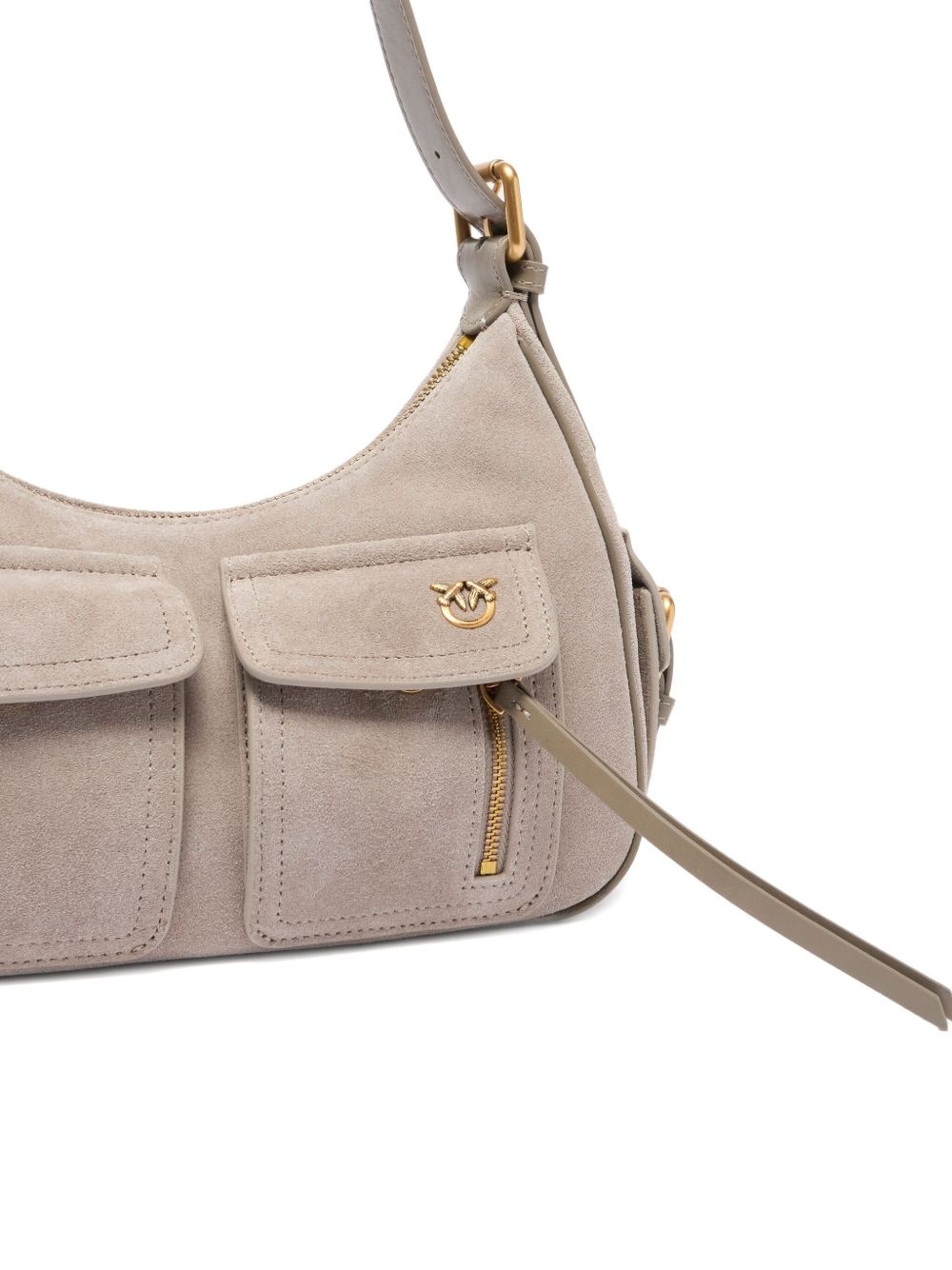 suede shoulder bag - 3