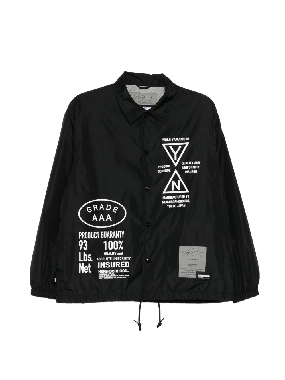 x Neighborhood logo-print jacket - 1
