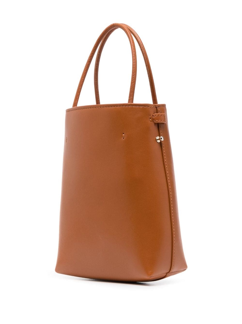 Chloé sense micro leather bucket bag - 4