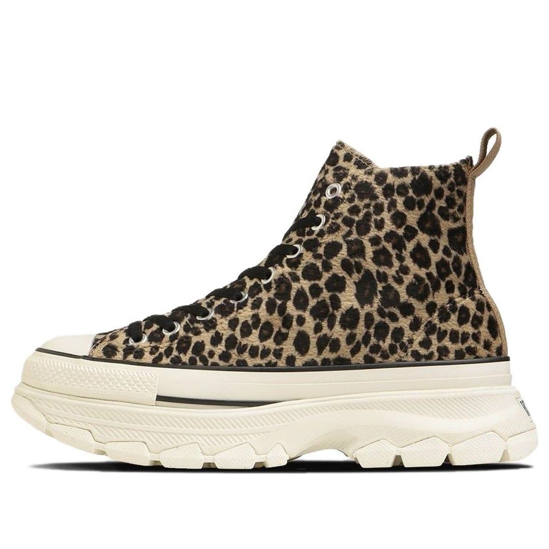 Converse All Star Trekwave Animal Fur Leopard High Top 'Brown' 31310230 - 1