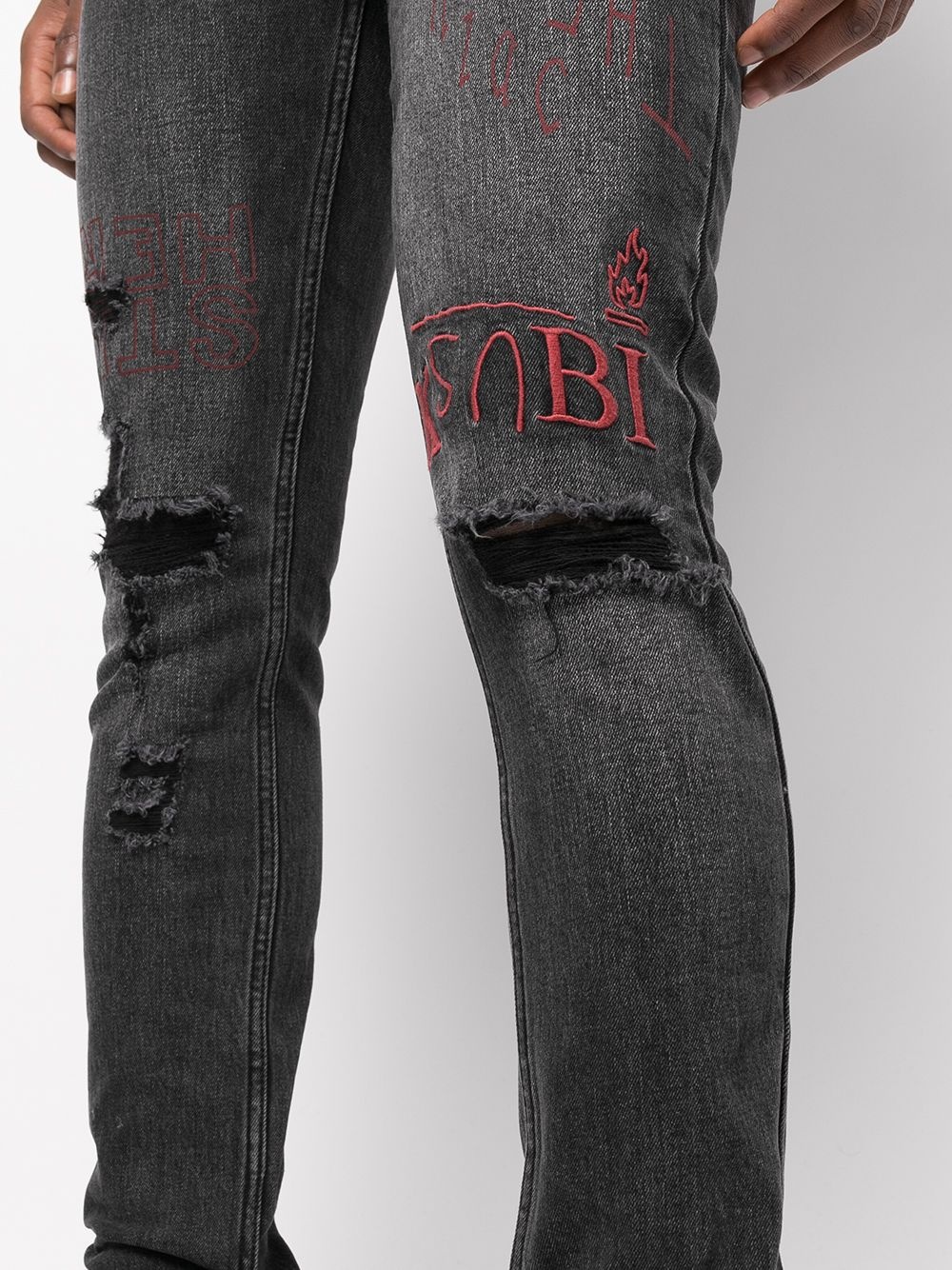Van Winkle maniac skinny jeans - 5