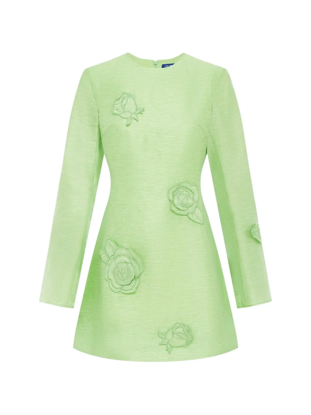 Suzanne appliqué-details mini dress - 1