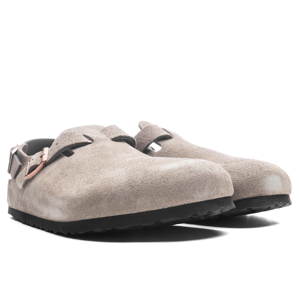 NARROW TOKIO SUEDE LEATHER - TAUPE - 2