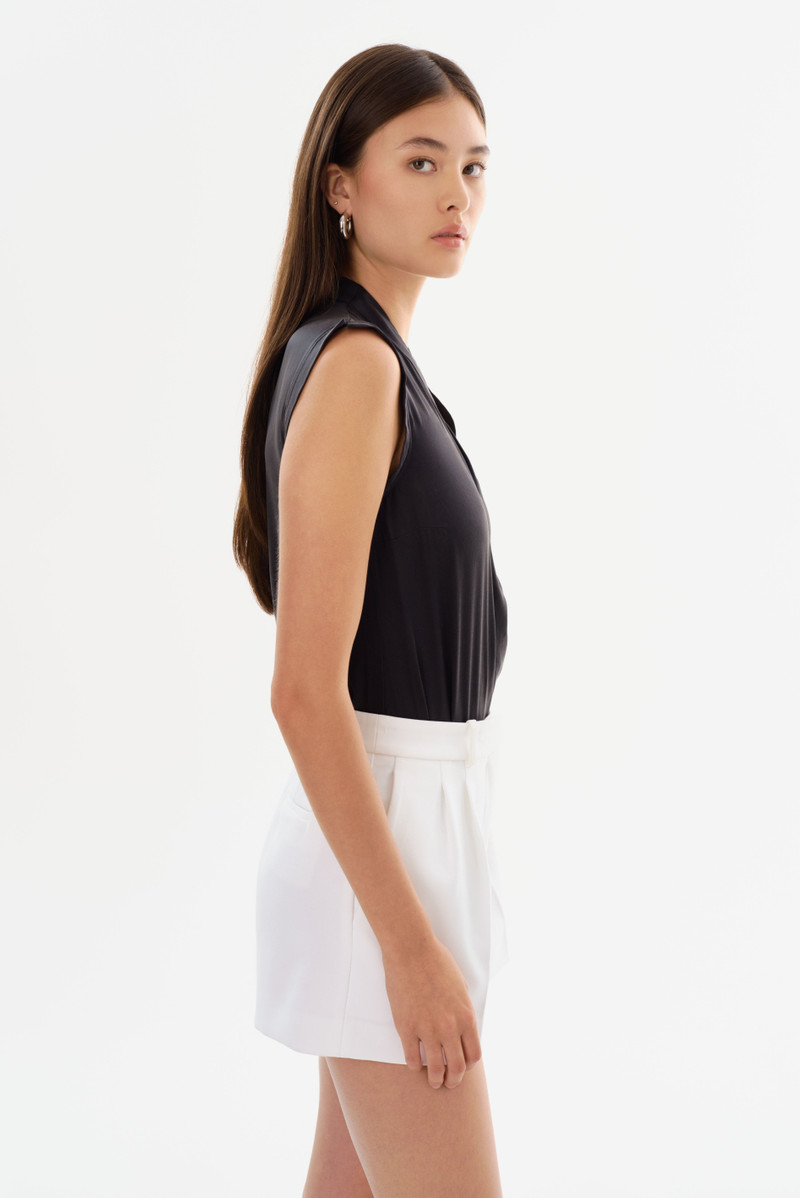 CINTA | Sleeveless Silk Bodysuit 3