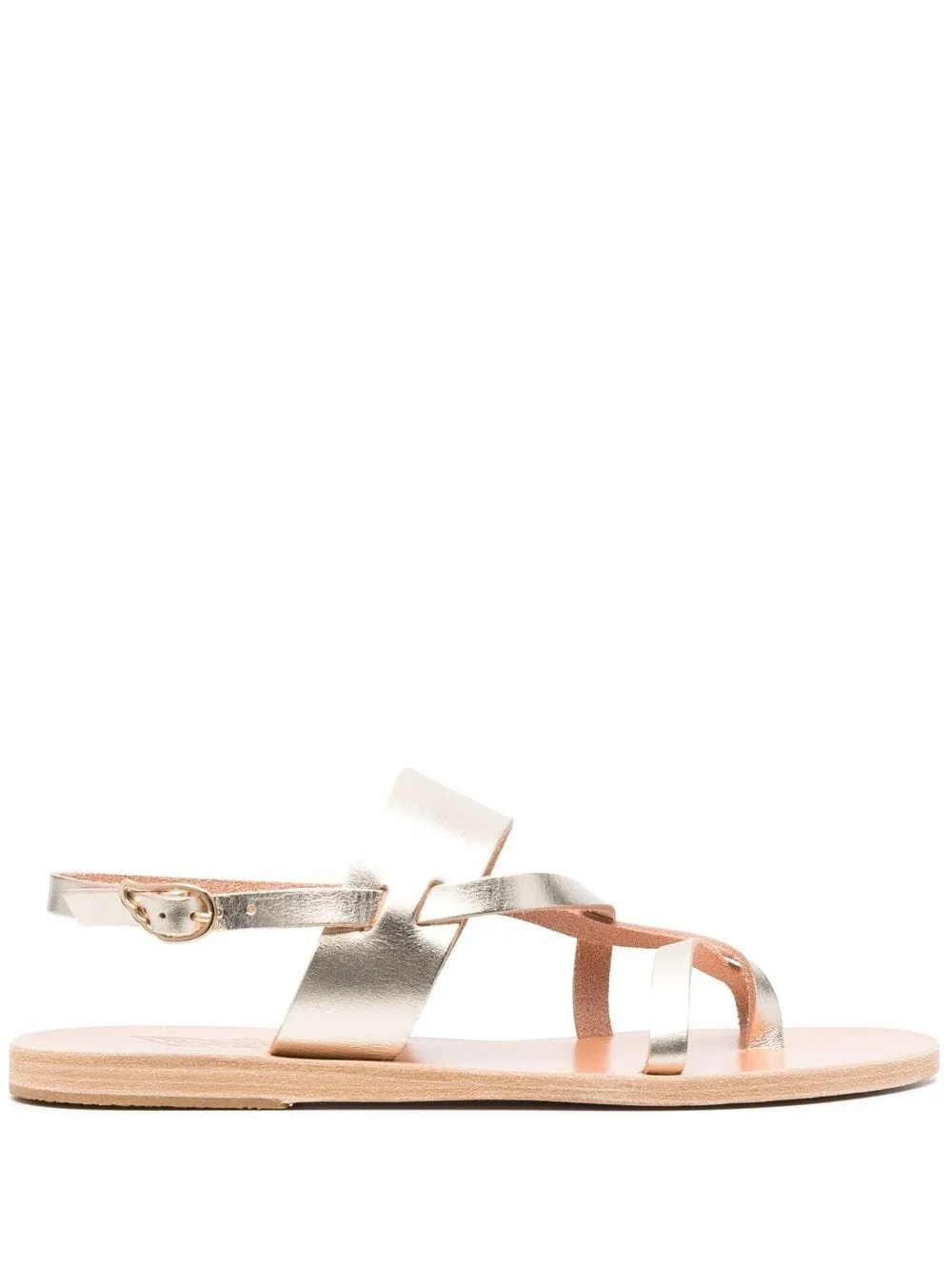 Alethea metallic-effect sandals - 1