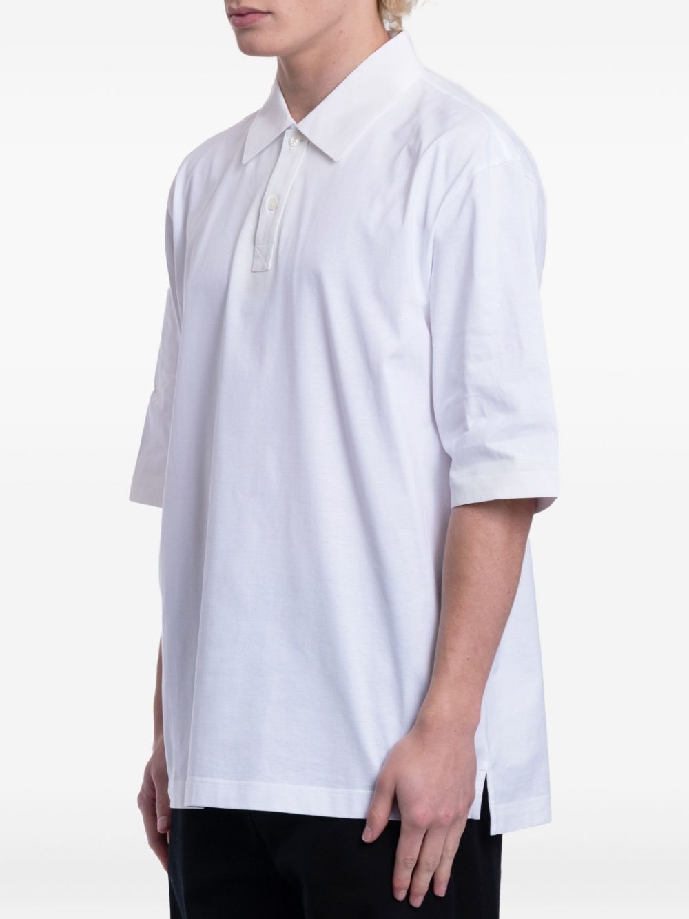 logo-print polo shirt - 2